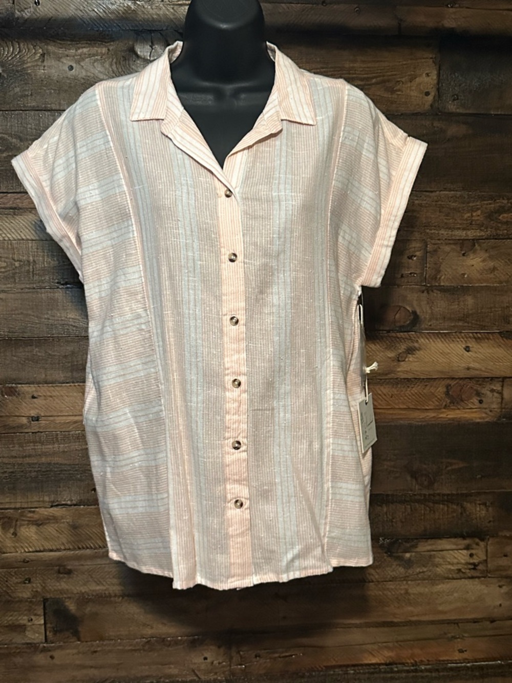 Caffe Marrakesh striped, short-sleeve button-down